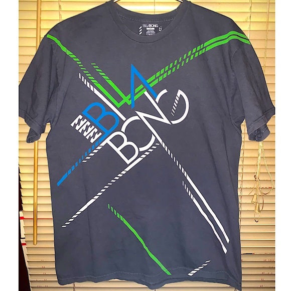 Billabong Other - Billabong graphic T-shirt sz Large Summer beach waves board